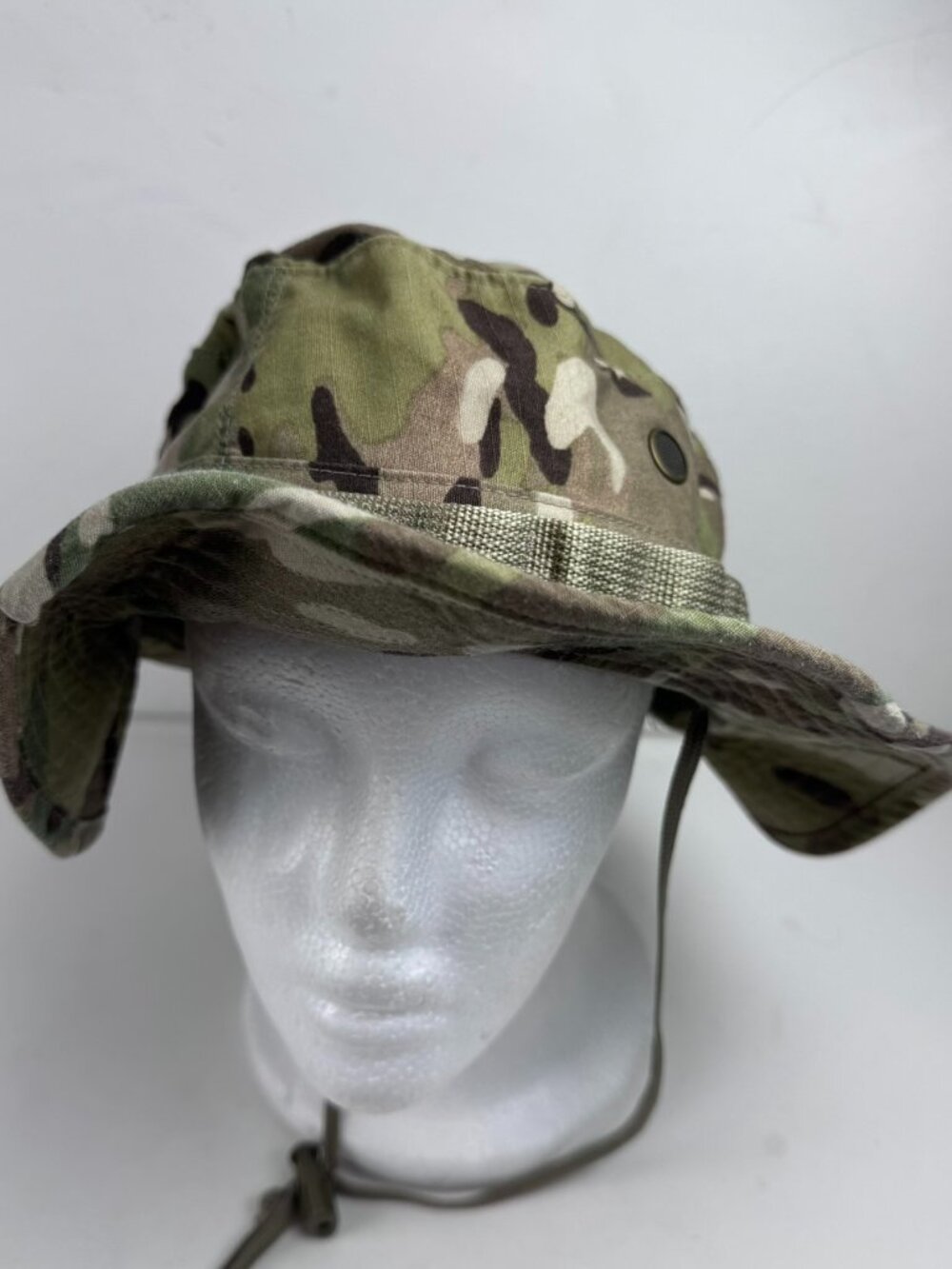 Military OCP MultiCam Boonie Sun Hat Sekri Industries 7 1/2 USGI Tactical STAIN